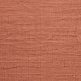 Couverture mousseline de coton - Uni cannelle - Perlimpinpin