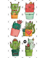 Tatouage - Les chats-cactus - Pico