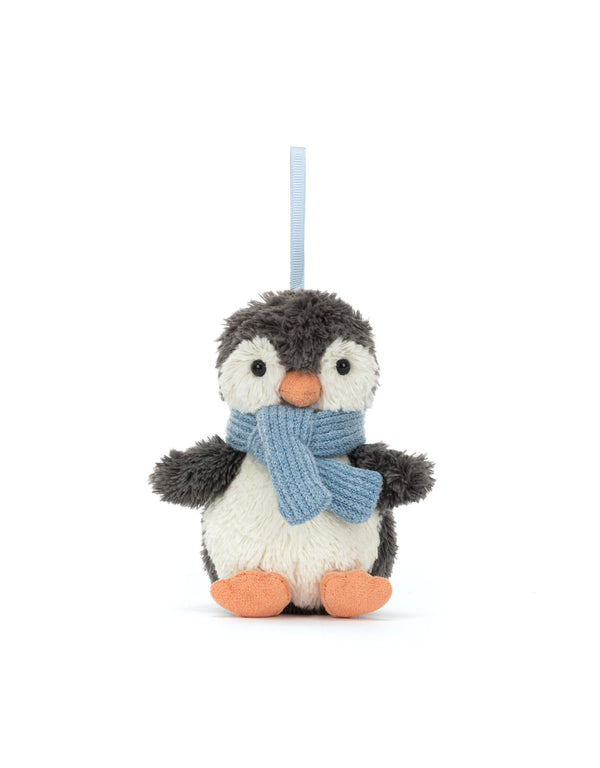 Peluche - Ornement Manchot Peanut d'hiver - Peanut Penguin Decoration - Jellycat