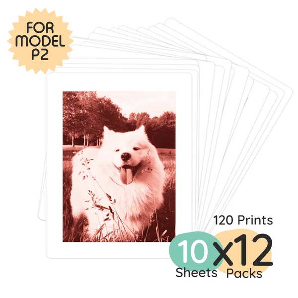 Ensemble de 120 impressions pour appareil modèle P2 - Kidamento