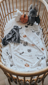 Ma p'tite couverte - Halloween - Veille sur toi