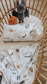 Ma p'tite couverte - Halloween - Veille sur toi