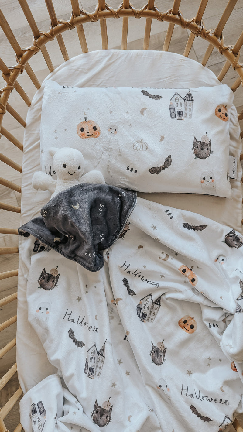 Taie d'oreiller pour enfant - Halloween - Veille sur toi