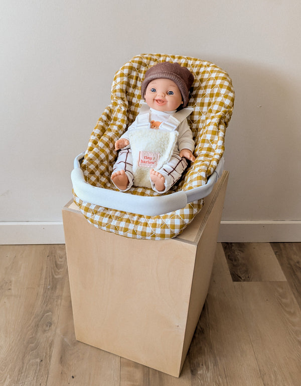 Coquille pour poupée - moutarde - Tiny Harlow