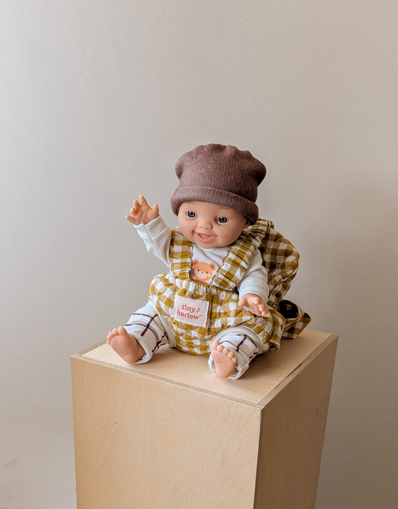 Porte-bébé pour poupée - moutarde - Tiny Harlow