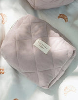 Pochette matelassée MAMA - Lilas - Dans le sac