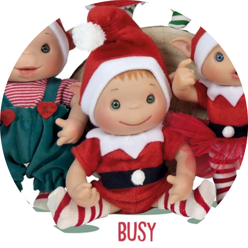 Poupée lutin de Noël Duendys 24 cm - Nines d'Onil