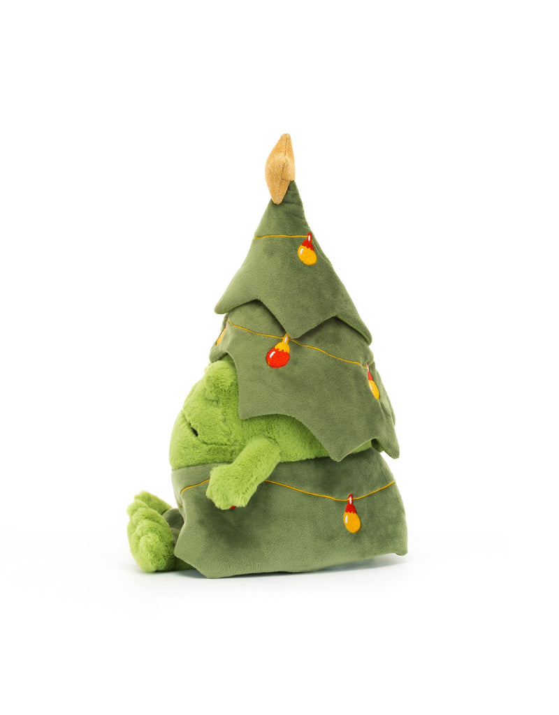 Peluche - Grenouille Ricky Rain sapin de Noël - Christmas Tree Ricky Rain Frog - Jellycat