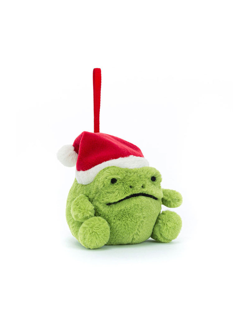 Décoration à suspendre en peluche de Ricky la grenouille - Jellycat | Veille sur toi
