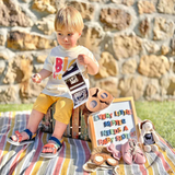 Set of 200 Magnetic Letter and Number - Rainbow Dream - The Type Set Co.