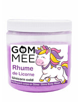 Nettoyant pour le corps en slime moussante - Rhume de licorne - Gom.mee | Veille sur toi
