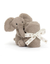 Coffret cadeau - Petite Peluche Couverture Éléphant Smudge - Smudge Elephant Soother - Jellycat