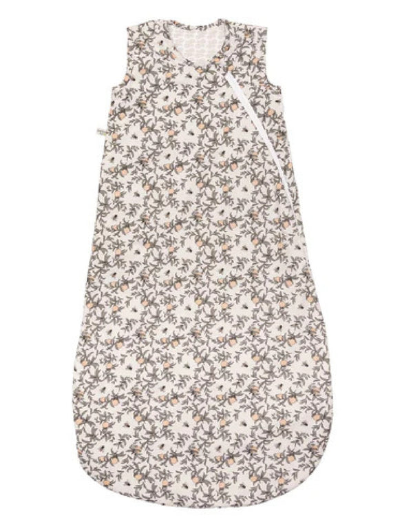 Sac de nuit matelassé en coton tissé 2.0 tog - Abeilles par Solange Pilote - Perlimpinpin