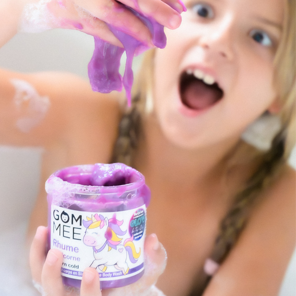 Nettoyant pour le corps - Slime moussant licorne - GOM.MEE