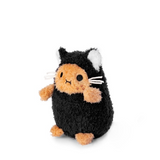 Mini peluche assise - Ricespud costumé en chat noir - Noodoll