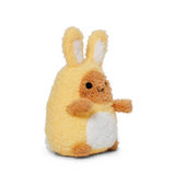 Mini peluche assise - Ricespud costumé en lapin jaune - Noodoll