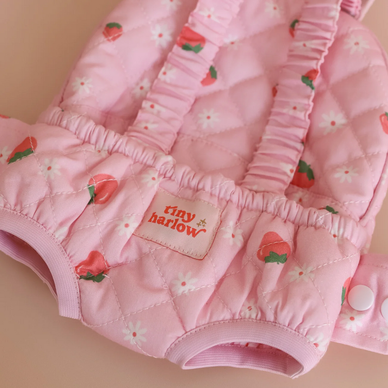 Porte-bébé pour poupée - fraises - Tiny Harlow