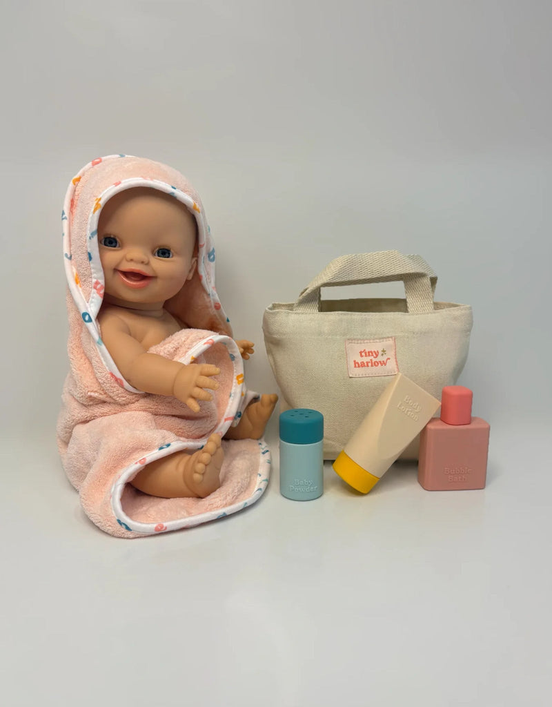 Ensemble pour poupée Tiny Bath Time - Tiny Harlow | Veille sur toi