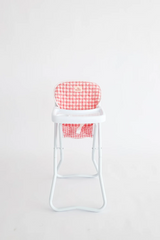Chaise haute sur pattes pour poupée - rose - Tiny Harlow
