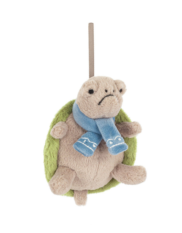 Décoration à suspendre en peluche de Timmy la tortue - Jellycat | Veille sur toi