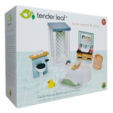 Meubles pour maison de poupée - Salle de bain - Tender Leaf Toys