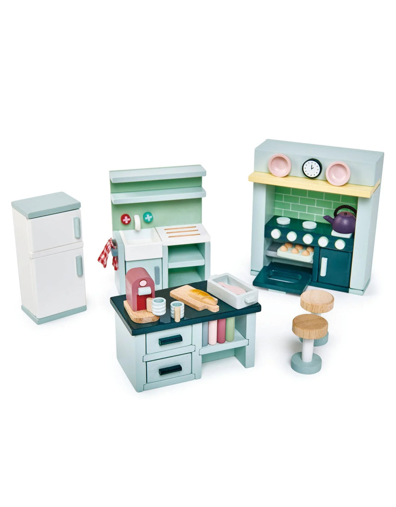 Ensemble de meubles en bois pour poupée - Cuisine - Tender Leaf | Veille sur toi