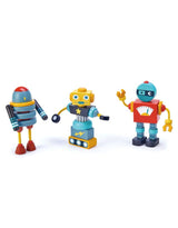 Ensemble de 3robots à construire en bois - Tender Leaf | Veille sur toi