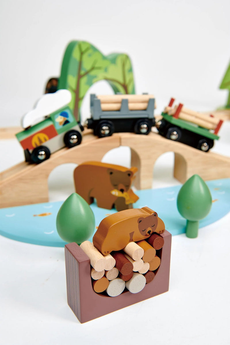 Wild Pines Train Set - Tender Leaf Toys