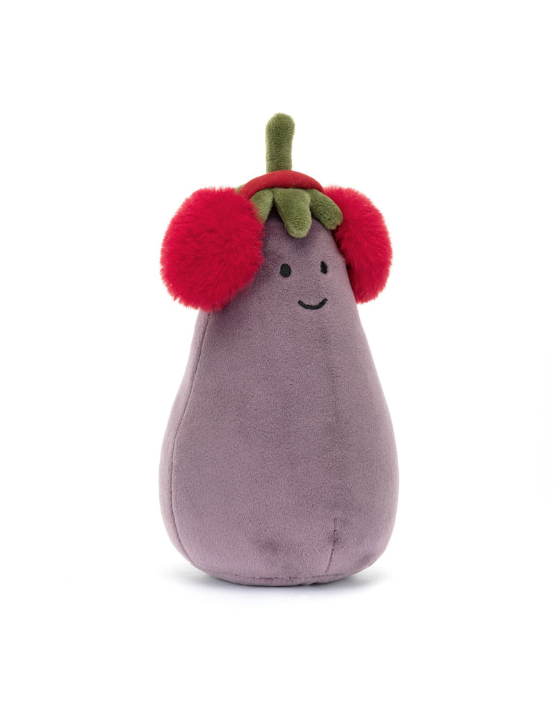 Peluche - Toastie rouge l'aubergine - Vivacious Red Toastie Eggplant - Jellycat