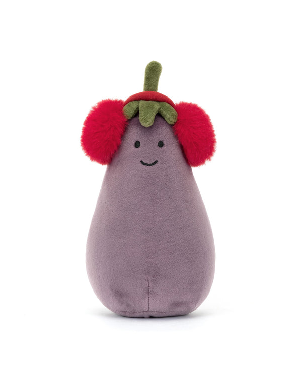 Peluche - Toastie rouge l'aubergine - Vivacious Red Toastie Eggplant - Jellycat