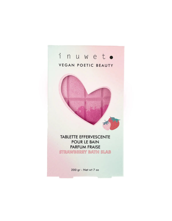 Tablette de bain effervescente parfumé - Inuwet | Veille sur toi