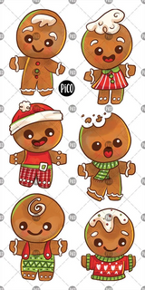 Tatouages Temporaires - Les pains d'épices - Pico