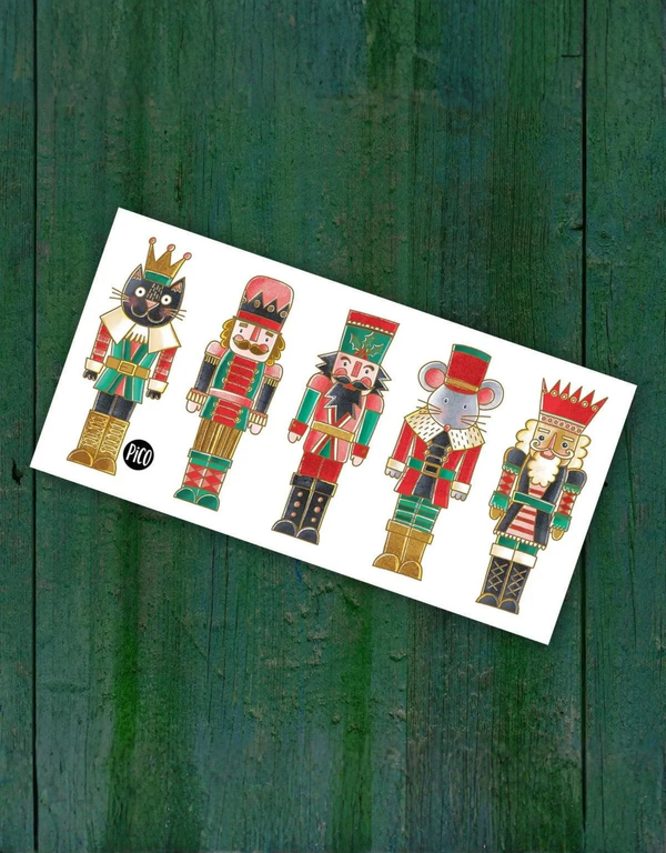 Tatouages temporaires pour enfants à motifs de casse-noisettes - Pico Tatoo | Veille sur toi