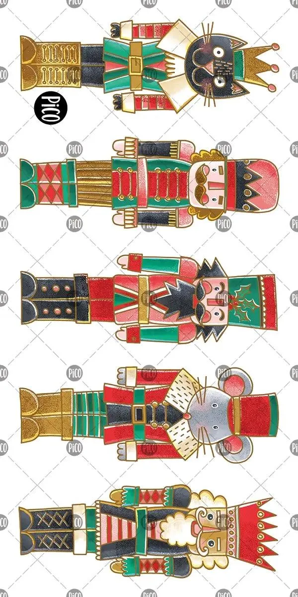 Tatouages Temporaires - Les casse-noisettes - Pico