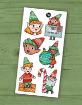 Tatouages temporaires aux motifs de joyeux lutins - Pico Tatoo | Veille sur toi