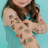 Tatouages Temporaires - Les animaux hivernaux - Pico