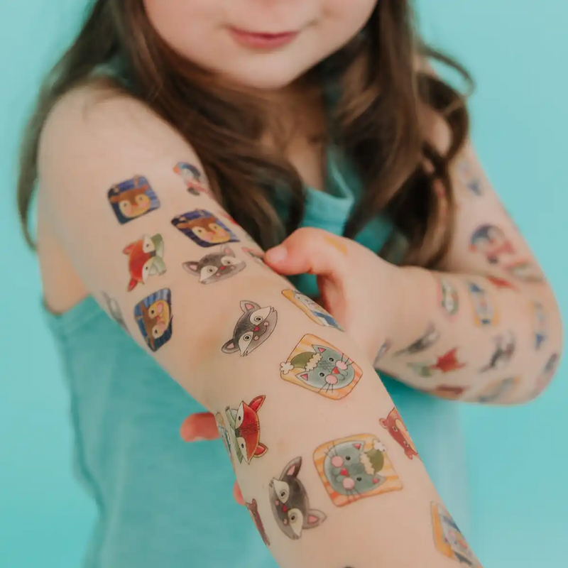 Tatouages Temporaires - Les animaux hivernaux - Pico