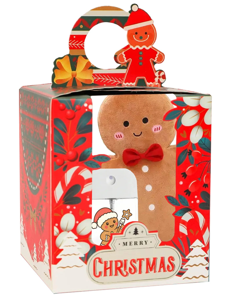 Coffret de Noël avec peluche et bruine au pain d'épices - Gom.mee | Veille sur toi