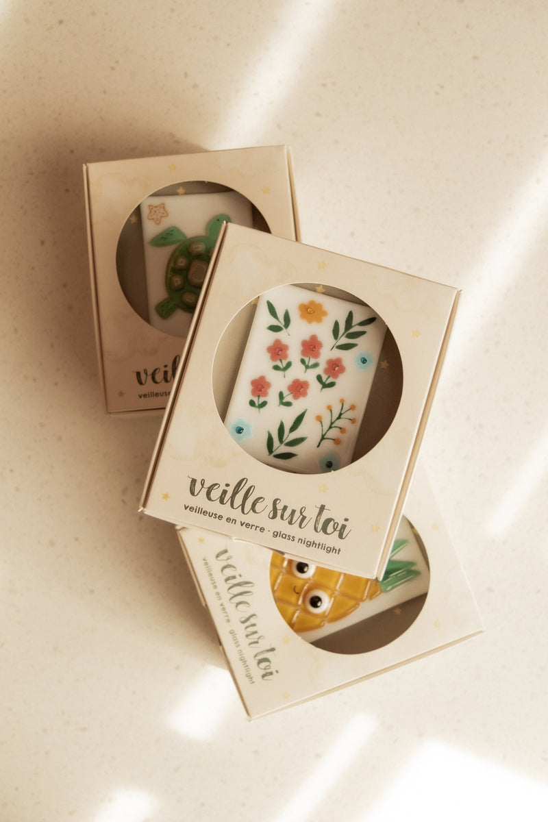 Veilleuse - Fleurs des champs - Veille sur toi