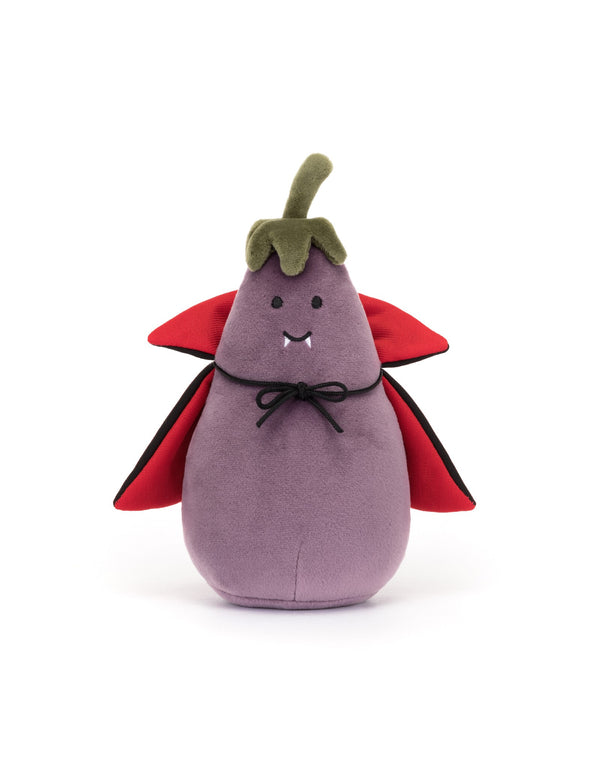 Peluche - Aubergine Vampire Vivacious Vegetable - Petit - vivacious eggplant vampire - Jellycat