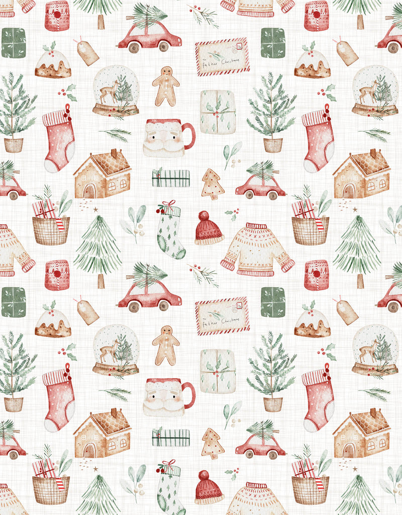 Ma p'tite couverte - Noël - Veille sur toi