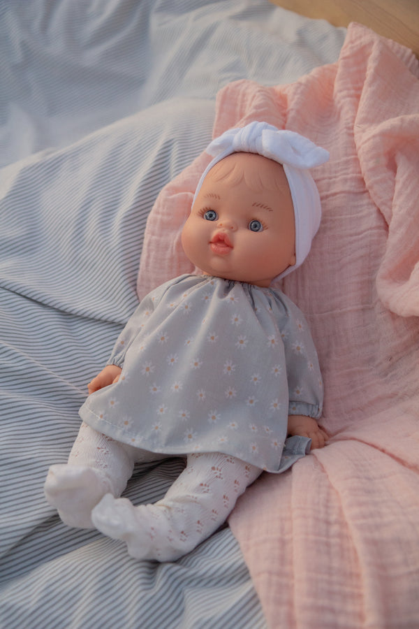Bébé Gordis - Raky avec blouse fleurie et bandeau - Paola Reina
