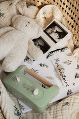 Organic Humming Friend With Night Lamp 2.0 - Polar Bear - Moonie