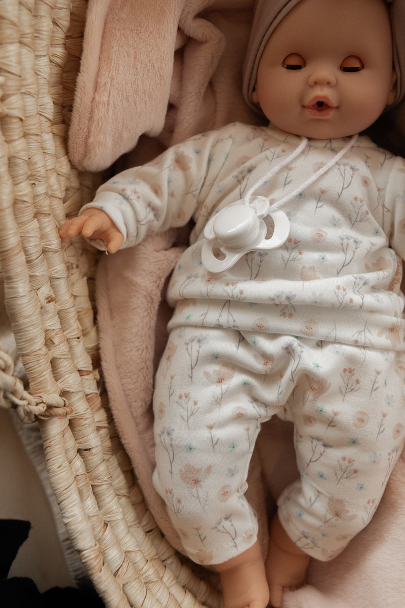 Alex & Sonia Doll - Sonia with floral outfit and headband - Paola Reina