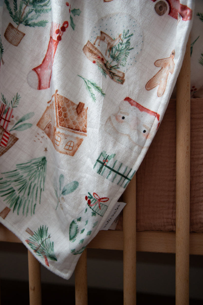 Ma p'tite couverte - Noël - Veille sur toi