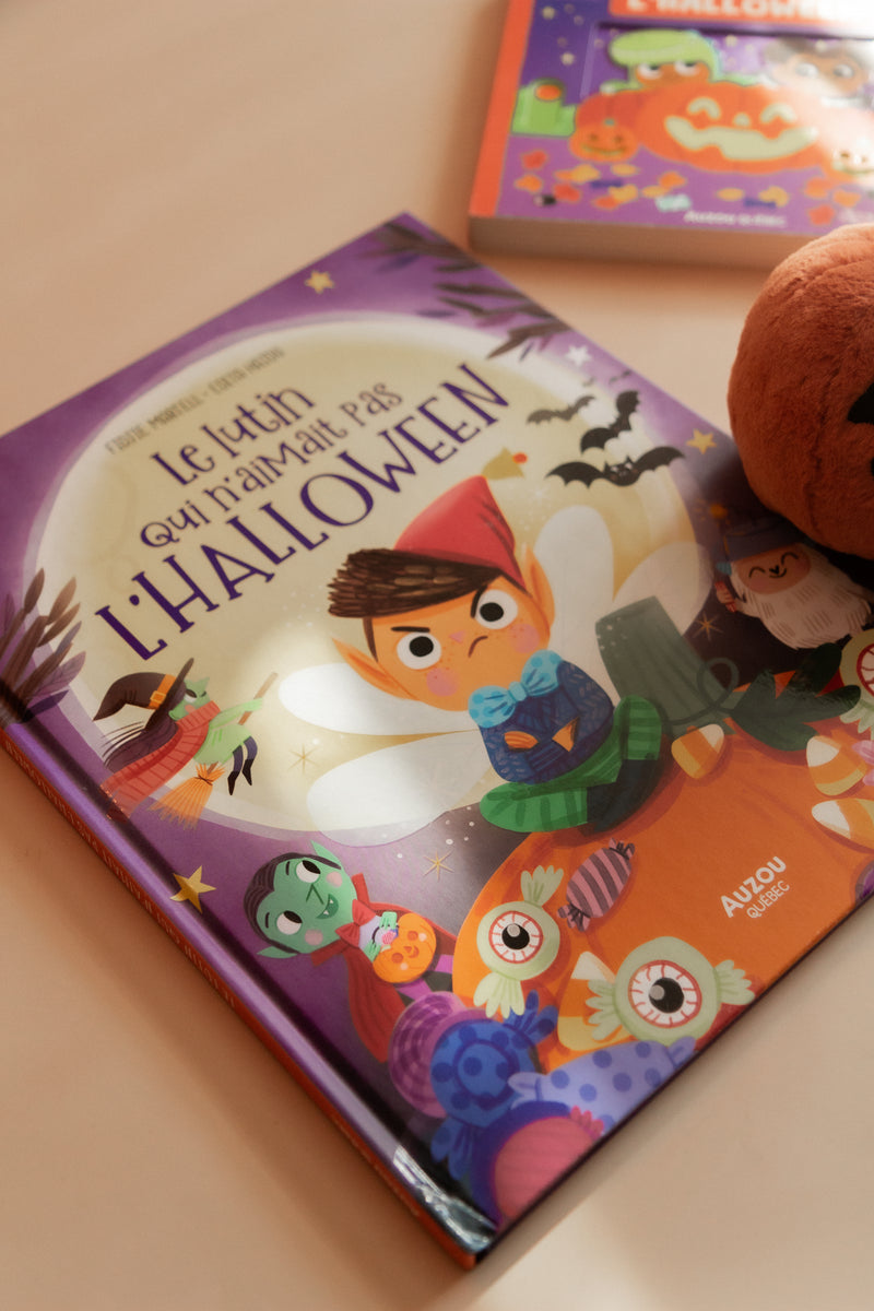 Livre - Le lutin qui n'aimait pas l'Halloween - Auzou