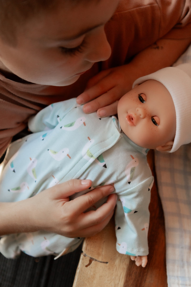 Alex & Sonia Doll - Alex with birds pajamas - Paola Reina