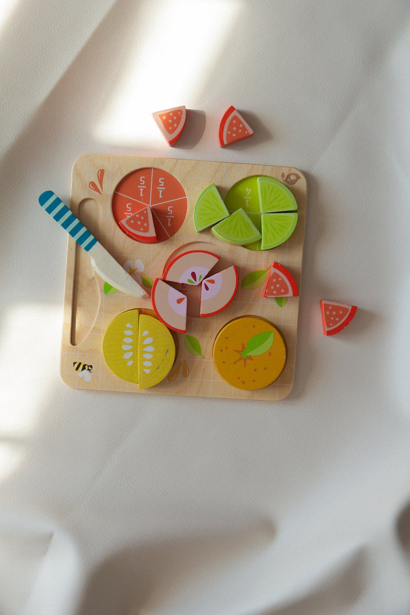 Fractions d'agrumes en bois - Tender Leaf Toys