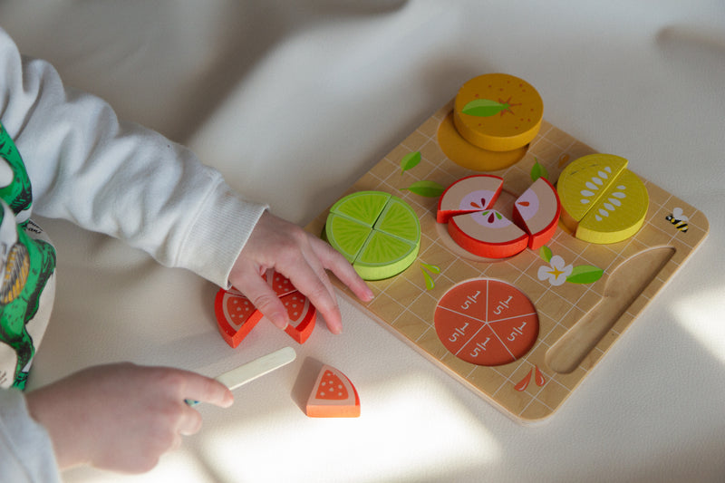 Fractions d'agrumes en bois - Tender Leaf Toys