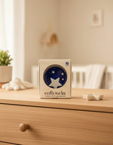 Veilleuse en verre fusionné fait à la main au Québec - Rêvons grand - Veille sur toi